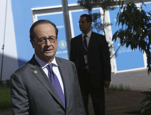 Hollande: US must respect 'irreversible' climate deal