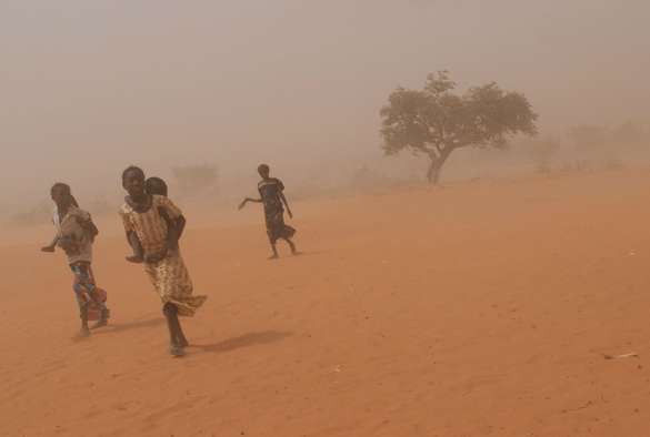 Hot desert storms increase risk of bacterial meningitis in Africa