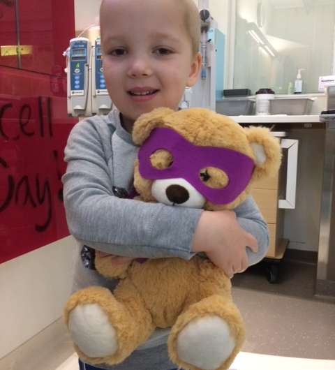 How a teddy bear is helping in the battle against cancer