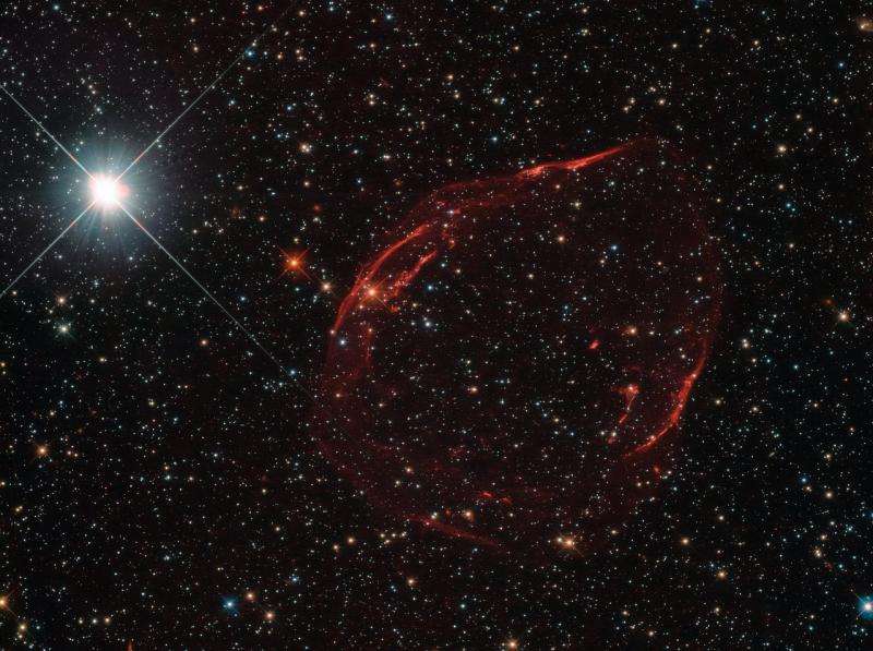 Hubble Investigates Stellar Shrapnel
