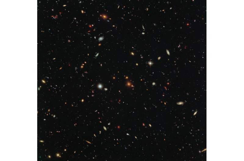 Hubble sees a legion of galaxies