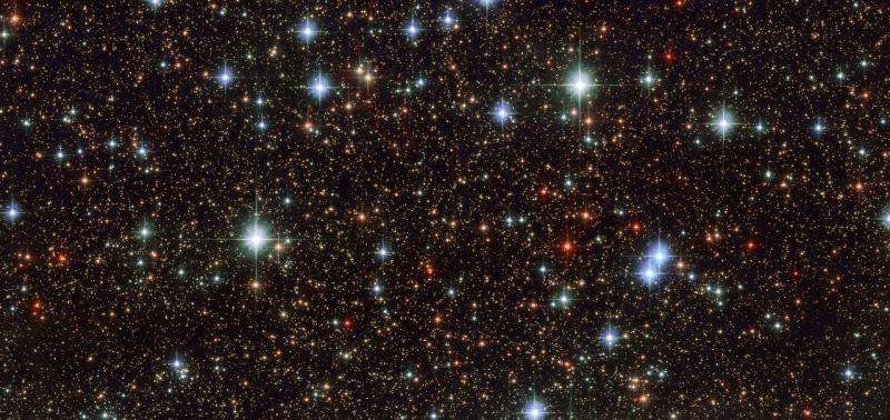 Hubble sweeps scattered stars in Sagittarius