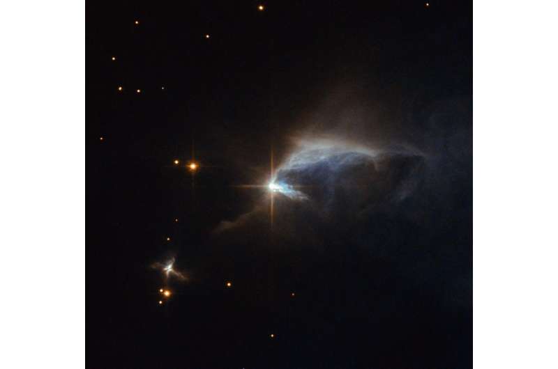 Image: Hubble's diamond in the dust