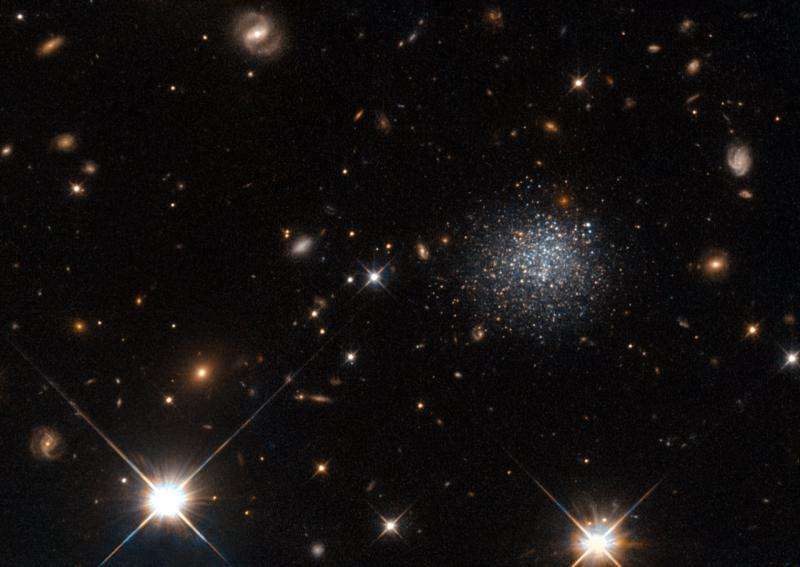 Image: Hubble views a stubborn dwarf galaxy