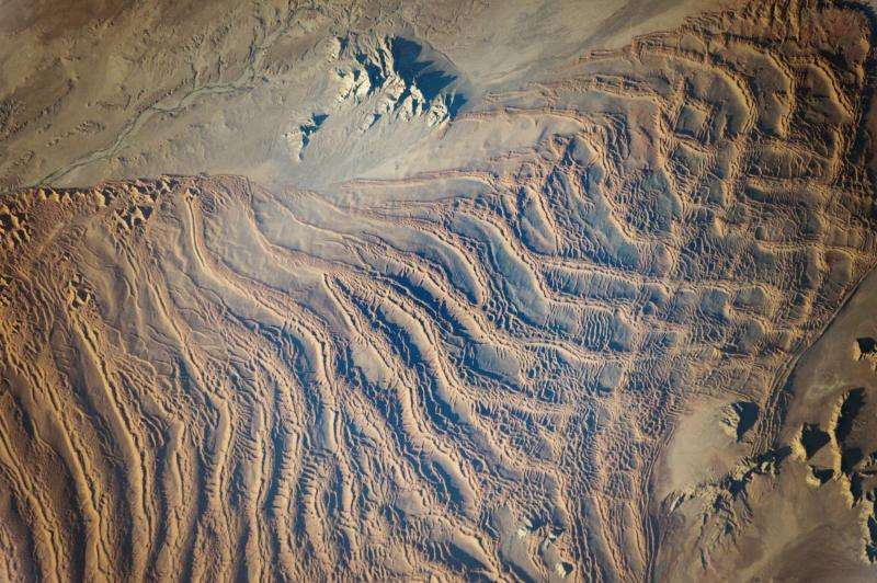 Image: Linear dunes, Namib Sand Sea