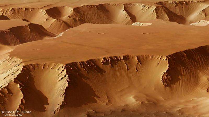 Image: Martian labyrinth