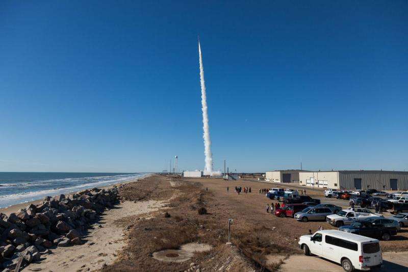Image: MUSIC successfully launched from NASA Wallops
