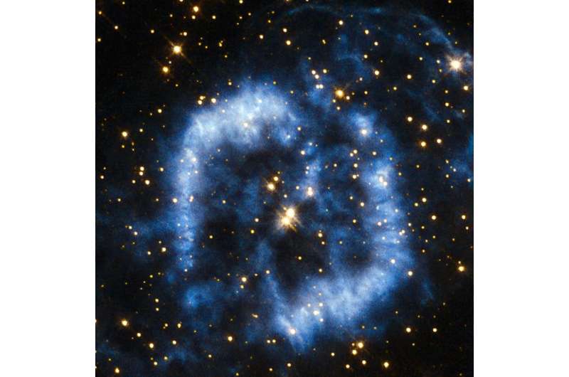 Image: Nebula with spiral arms