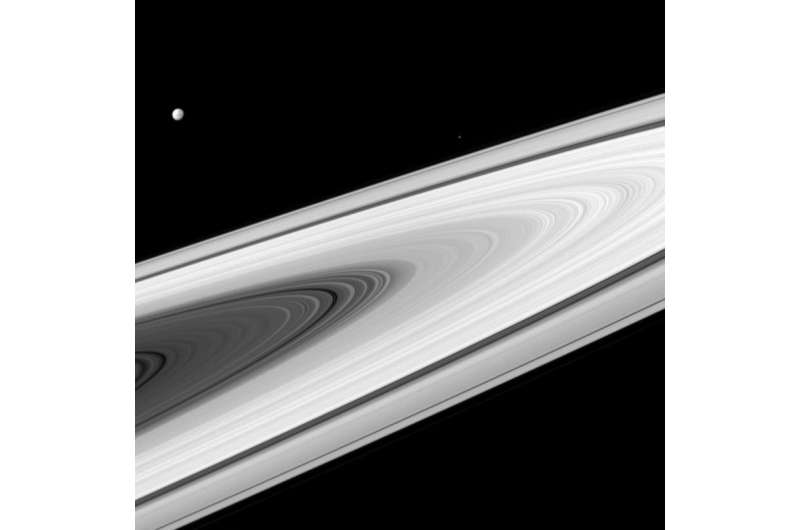 Image: Not really starless at Saturn