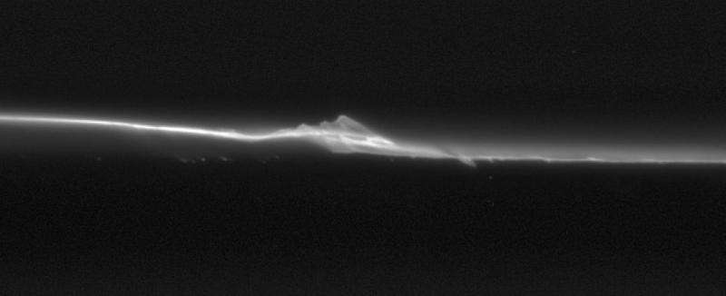 Image: Saturn’s moonlets disrupting a core ring