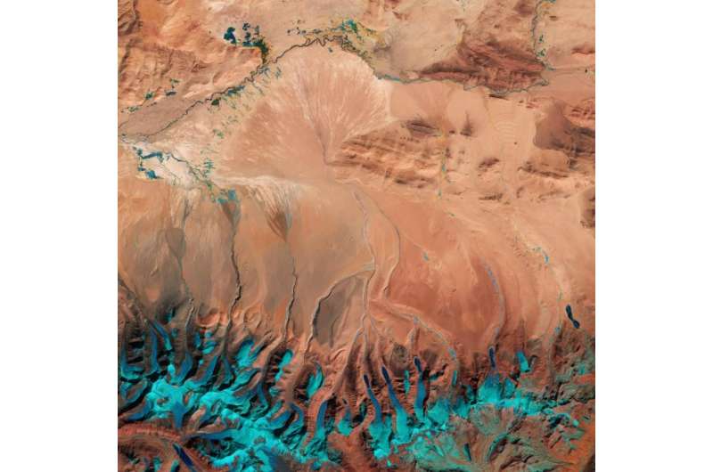 Image: Southern Tibetan Plateau captured by Sentinel-2A