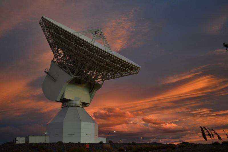 Image: The 35 m-diameter deep-space tracking station at Malargüe, Argentina
