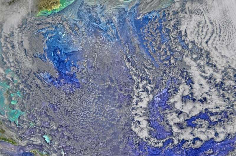 Image: The turbulent North Atlantic