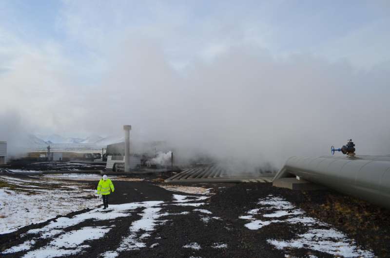 In a first, Iceland power plant turns carbon emissions to stone