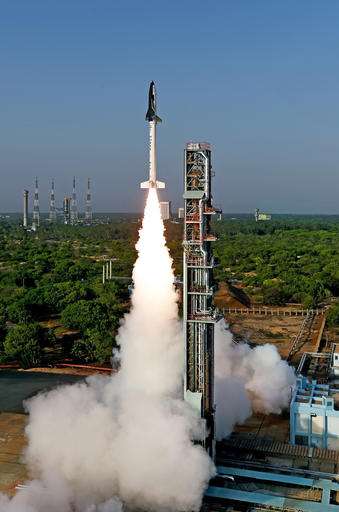 India successfully tests small space shuttle