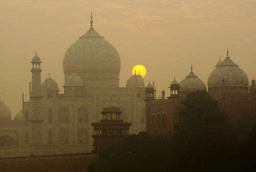 Insect poop threatens to damage marble at India's Taj Mahal