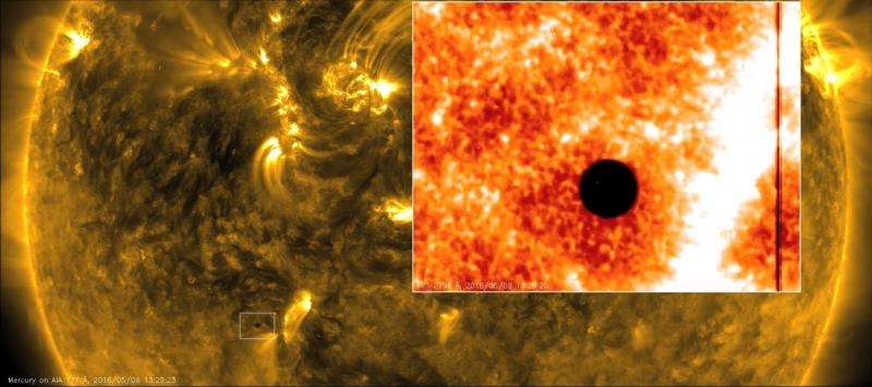IRIS releases new imagery of Mercury transit