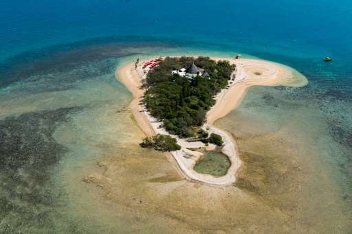 Isle aux Canards, which is situated five minutes by taxi boat from l'Anse Vata south of Noumea in the south Pacific