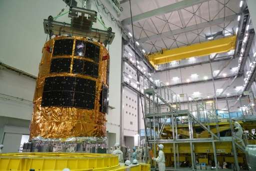 Japan's unmanned cargo spacecraft, &quot;Kounotori&quot; is to blast off from the southern island of Tanegashima around 10:30 pm
