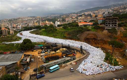 Lebanon's trash crisis drags on, worrying doctors even more