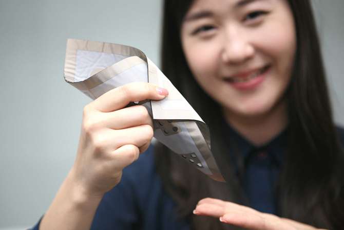 LG Innotek unveils flexible textile pressure sensors