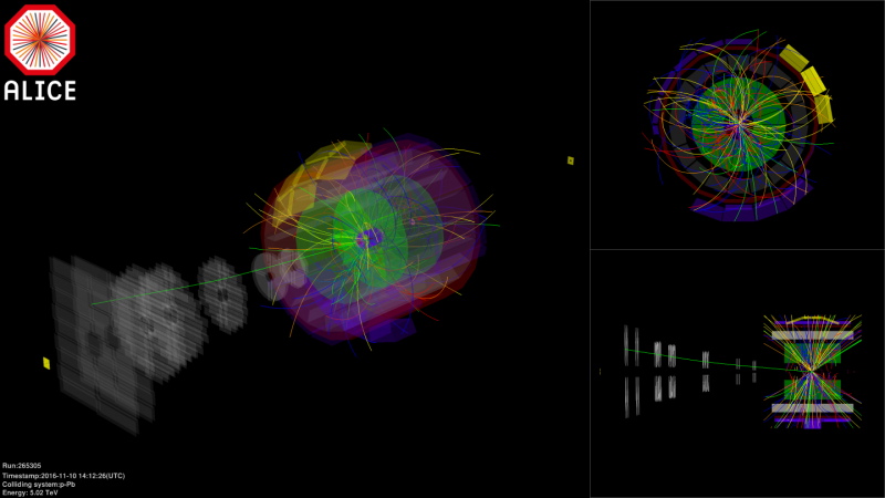 LHC begins colliding proton beams with beams made up of heavy ions