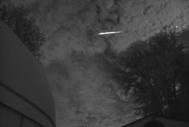 Lights in the sky—meteors, reentry, or E.T.?