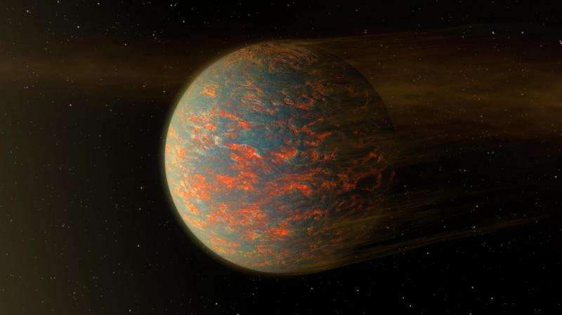 Map of rocky exoplanet reveals a lava world