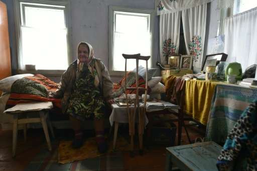 Maria Urupa, who is in her early 80s, is a &quot;samosely&quot;, or self-returner, as inhabitants of the Chernobyl exclusion zon