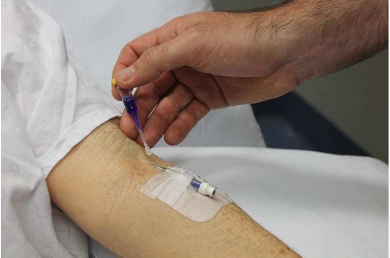 Medical glue is the clue to reducing IV drip failure