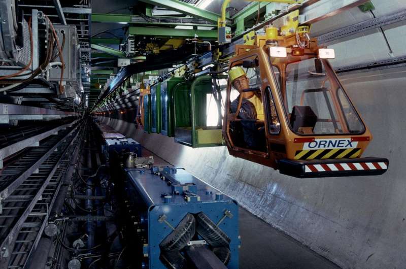 Meet TIM, the LHC tunnel’s robot