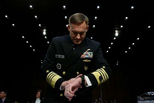 Michael S. Rogers, commander of the US Cyber Command, director of the National Security Agency and chief of Central Security Ser
