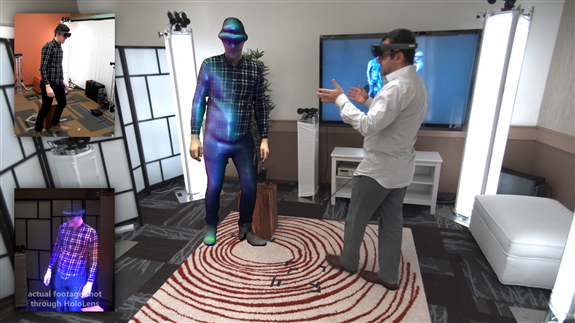 Microsoft spreads word on holoportation: look who's by your side