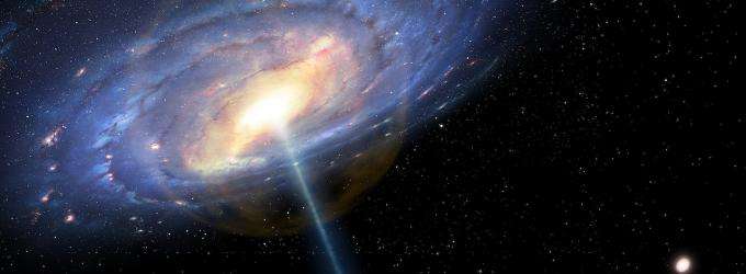 Milky way had a blowout bash six million years ago