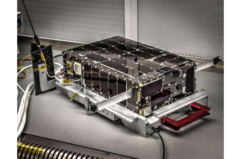 Mini NASA satellite begins environmental testing