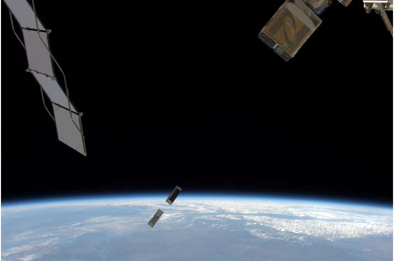 MinXSS CubeSat deployed from ISS to study Sun's soft x-rays