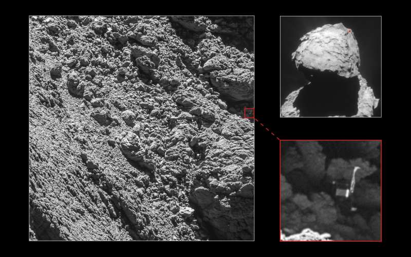 Missing comet lander Philae spotted at last: ESA (Update)