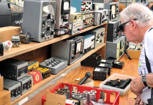 MIT's flea market specializes in rare, obscure electronics