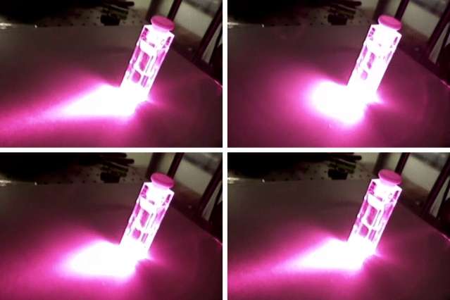 Mixing solids and liquids can dramatically change the extent to which optical devices scatter light