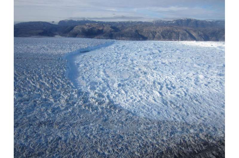 Most meltwater in Greenland fjords likely comes from icebergs, not glaciers