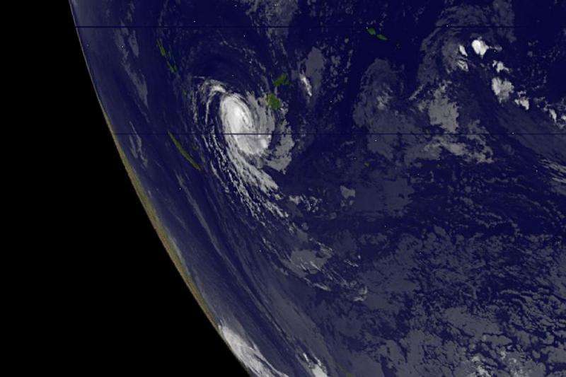 NASA analyzes Tropical Storm Ula's winds