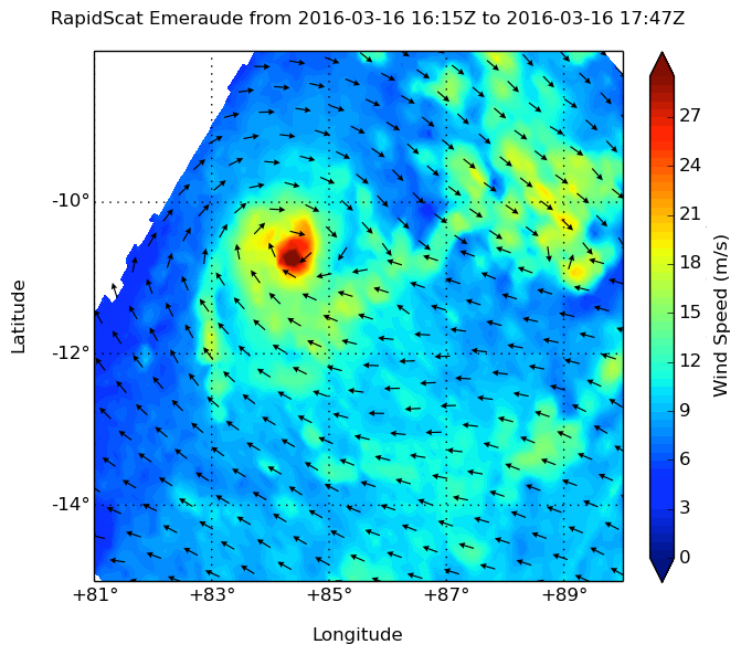 NASA examines powerful Tropical Cyclone Emeraude's winds, clouds