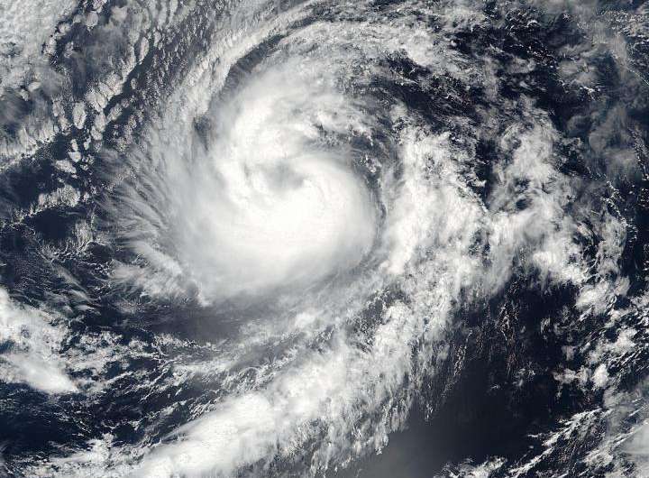 NASA follows Hurricane Orlene in the Eastern Pacific