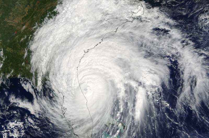 NASA looks at major Hurricane Matthew's winds, clouds