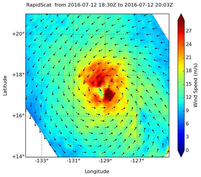 NASA looks into Tropical Cyclone Celia's winds and rainfall rates