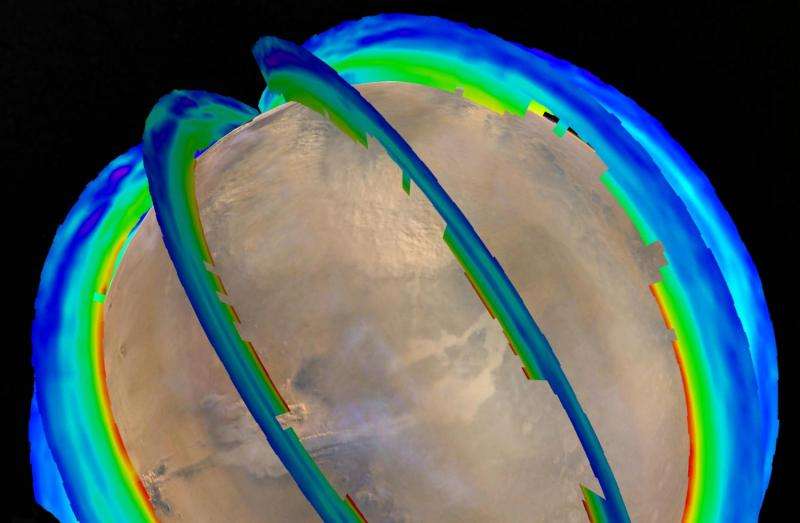 NASA Mars orbiters reveal seasonal dust storm pattern
