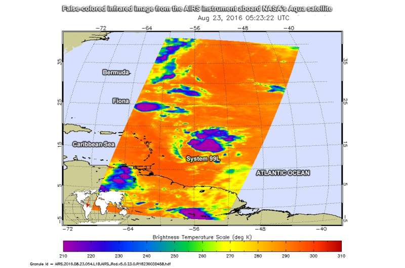 NASA Sees a Fading Fiona in Atlantic