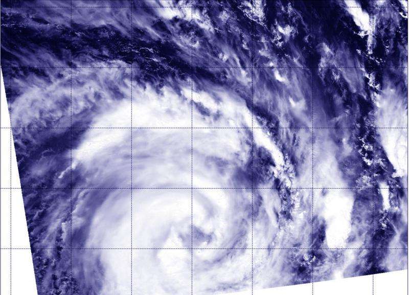 NASA sees Corentin reach hurricane strength