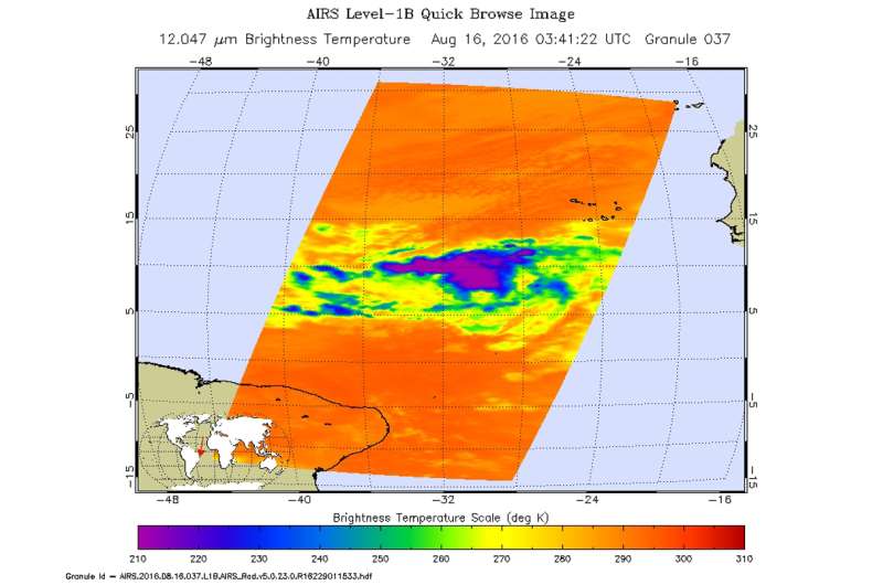 NASA sees sixth tropical cyclone form in Atlantic