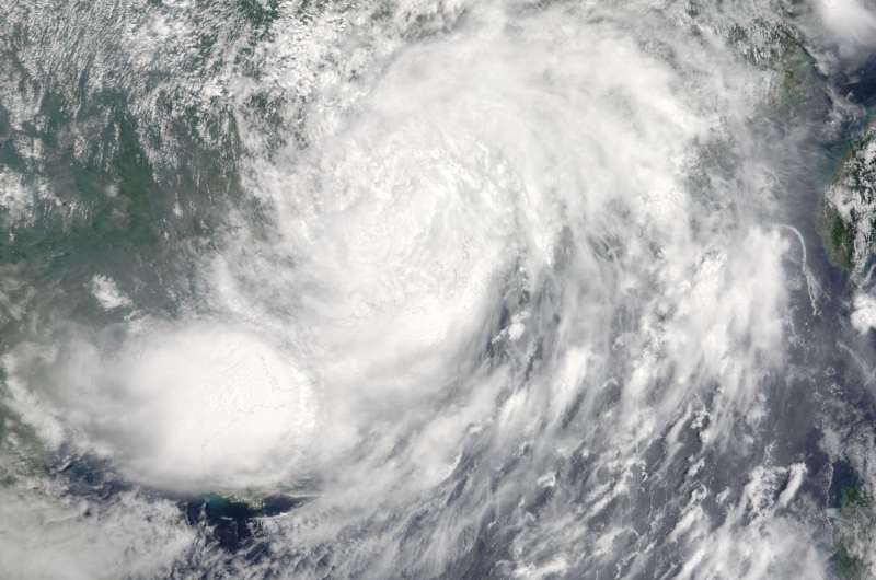 NASA Sees Typhoon Nida Make Landfall